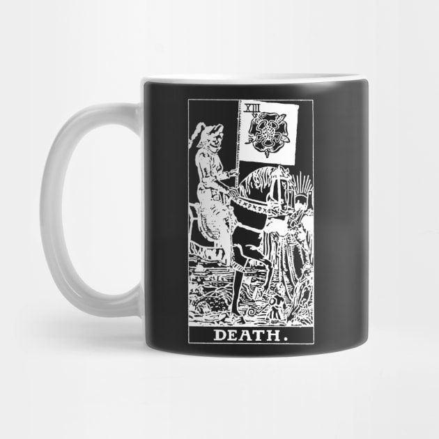 Death Tarot Card T Shirt by LewisDesignCo